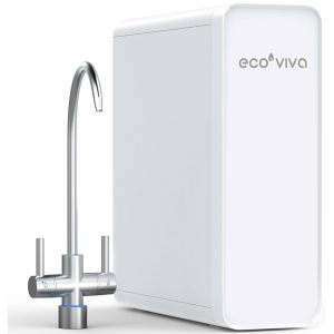 Ecoviva Under Sink Reverse Osmosis Water Filtration System, 8 Stages, 600 GPD, High Efficiency - Image 3