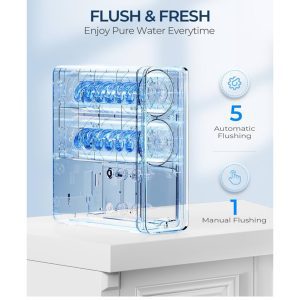 Ecoviva Under Sink Reverse Osmosis Water Filtration System, 8 Stages, 600 GPD, High Efficiency - Image 4