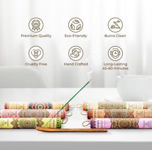 Set de Inciensos Naturales – Aromas Premium (180 varillas) - Imagen 2