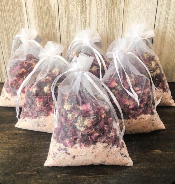 Set de Saquitos de Baño “Ritual de Calma” – Hierbas, Sales y Aceites Naturales