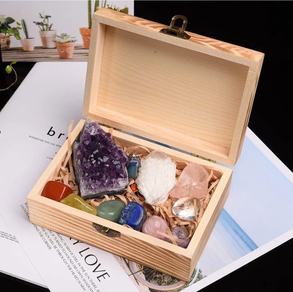 Set de Cristales “Ritual de Energía” – Kit de Sanación y Equilibrio de Chakras