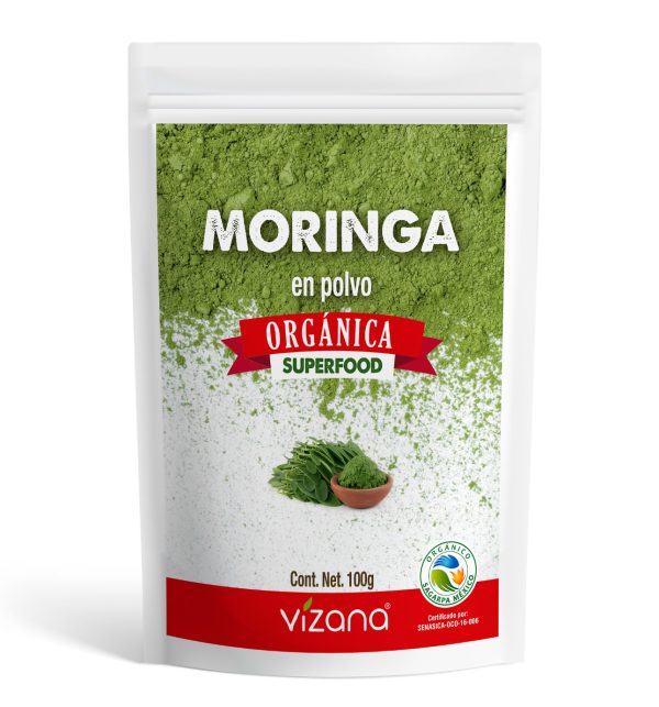 Moringa Orgánica en Polvo