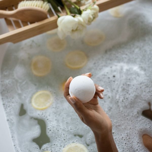 Bomba de Baño “Pink Sugar” – Relajante e Hidratante